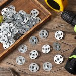 Board Fasteners Hardware Set 100 Pcs 1-1/4 Inch Stainless Steel Washers and 100 Pcs Screws for Fixing Fastening Installation - Image 7